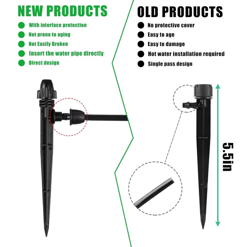 FULAIERGD 20Pcs Drip Irrigation Spray Emitters - Image 3
